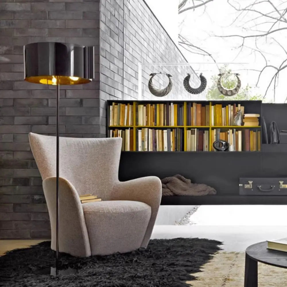 Minimalist Italian saddle hard leather single sofa chair sales office hotel club reception high-end creative leisure chair