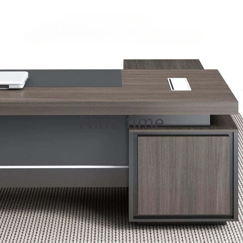 Modern Ergonomic Corner L-Shaped Office Desk