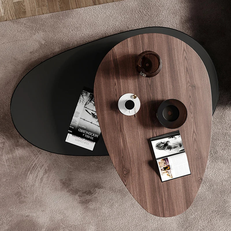 Nordic Luxury Coffee Table – Italian Wooden Design