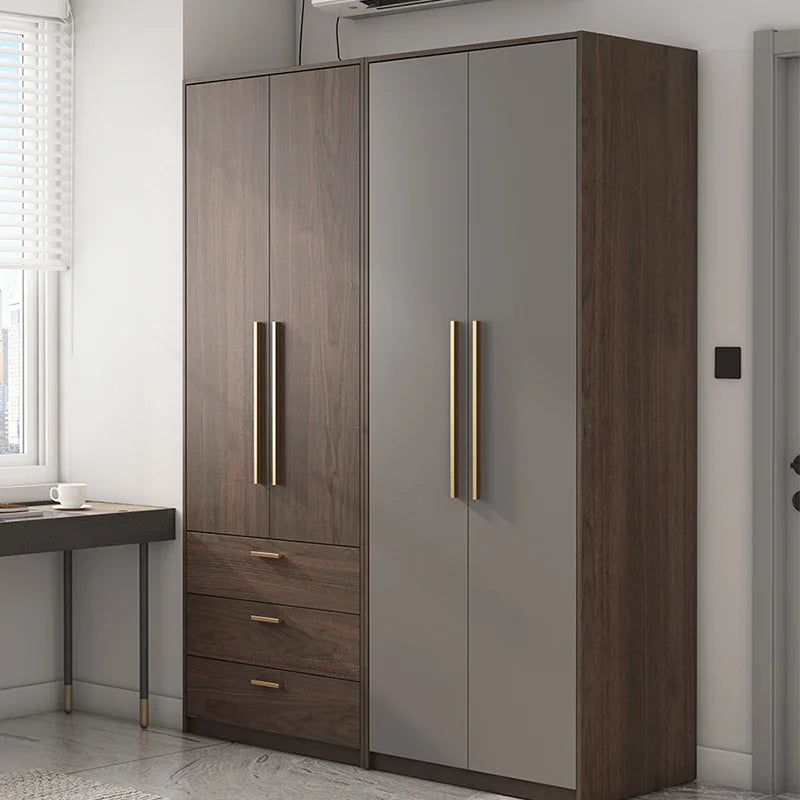 King Size Wardrobe – European Closet with Storage Cabinet for Bedroom