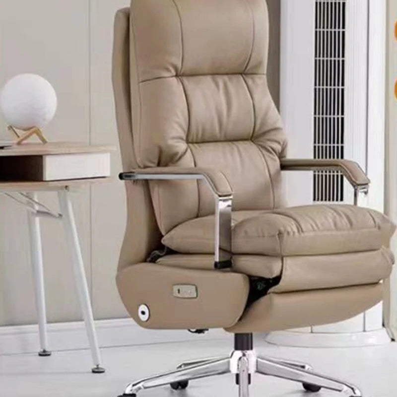 Ergonomic Modern Executive Office Chair – Mobile, Full-Body Massage, and Luxury Lounge Design.