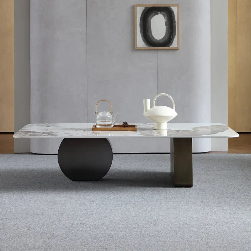 Luxury Italian tea table with a simple design