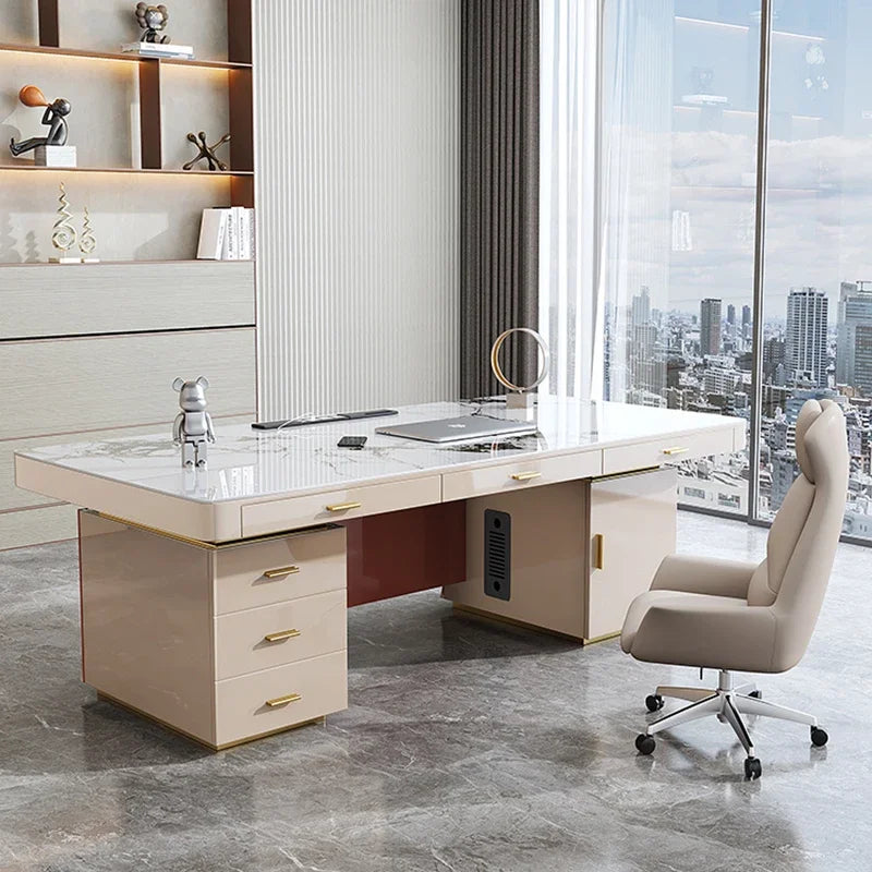 Gaming Tables Midi Desk Office Furniture Workshop Table L Shaped Conference Reception Organizer Study Accessories Room Tafel
Tv