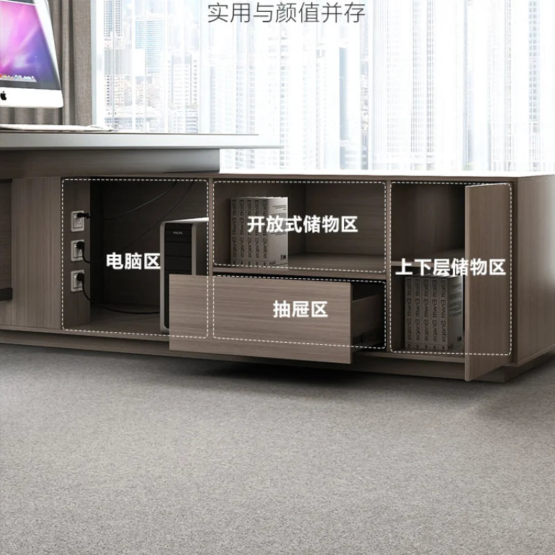 L-shaped Executive Desk