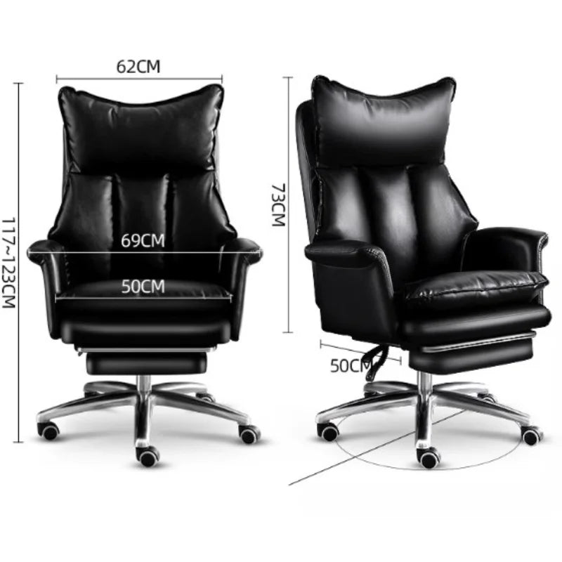 Fancy Executive Office Chair Design Luxairy Armchair Mobile Office Chair Adjustable Swivel Comfy Silla De Oficina Furniture
