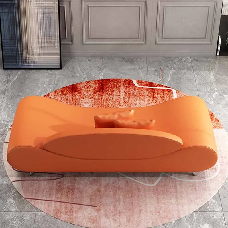 Nordic Designer Foam Couch & Ergonomic Leather Sofa