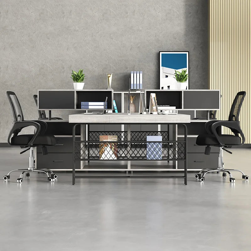 Minimalist vanity desk for computers—simple, aesthetic design for modern offices