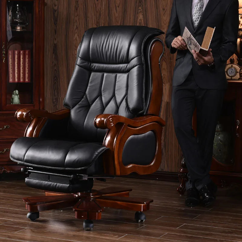 Modern Executive Office Chair – Ergonomic, Swivel Design