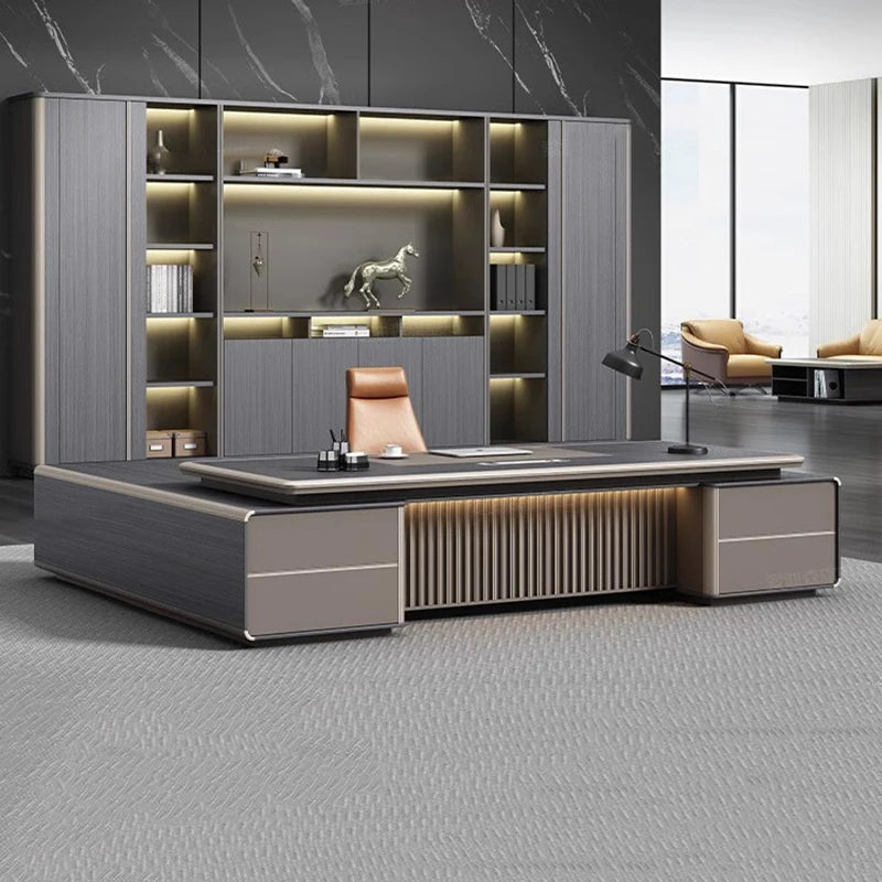 L-Shaped Executive office Desk