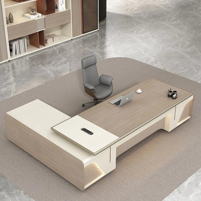Writing Desk for Bedroom or Meeting Room, Organizer and Reception Table, Gaming Desk, Office Furniture