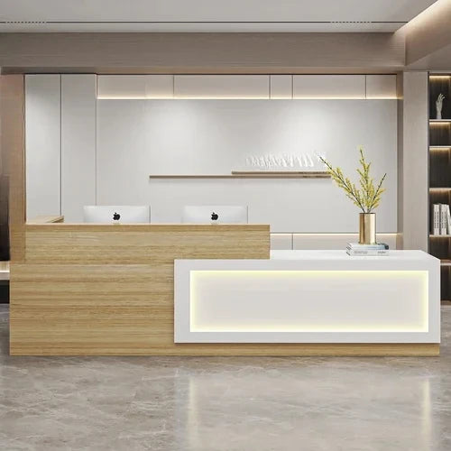 Modern Simple Reception Desks for Spas and Offices