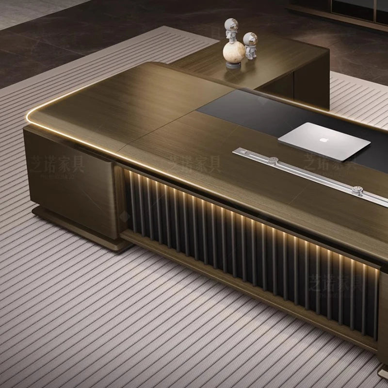 L-Shaped Corner Desk for Office, Study, and Gaming