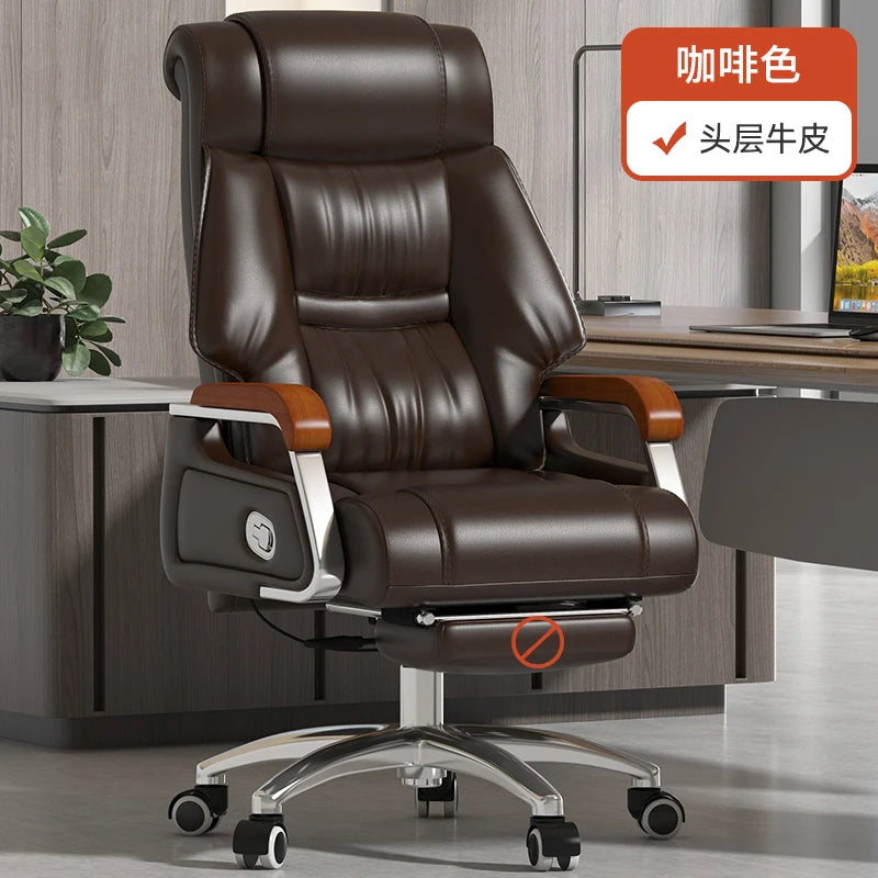 Ergonomic Mobile Swivel Recliner Office Chair
