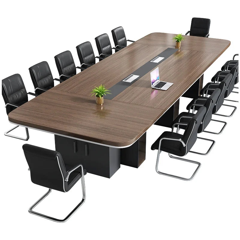 Conference Table Meeting 20 Person Conference Furniture Office Table Multifunction Conference Asian Rectangle Panel Office