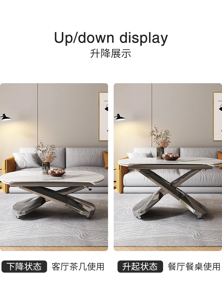 Light Luxury Lifting Coffee Table