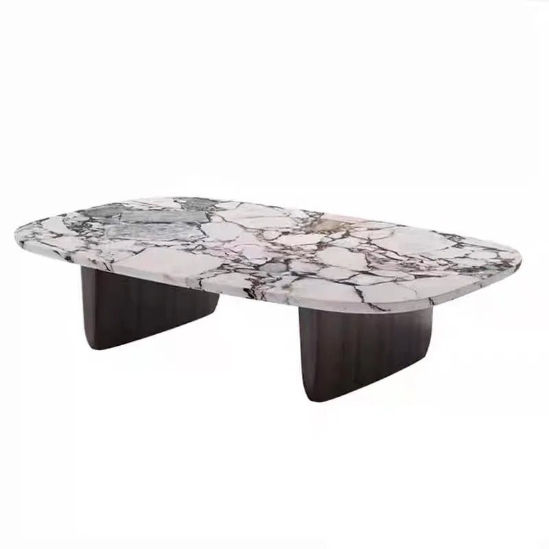 Italian luxury marble coffee table
