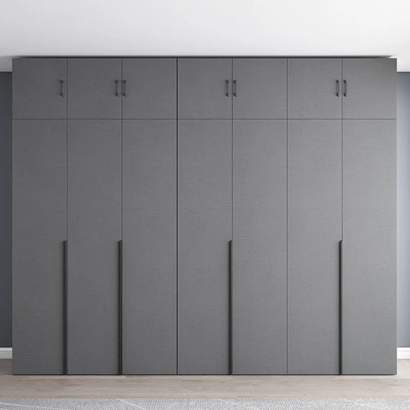 Full Size Large Wardrobe Space Saving Storage Hotel Bedroom Wardrobe Handles Cabinets Doors Quarda Roupas Home Furniture