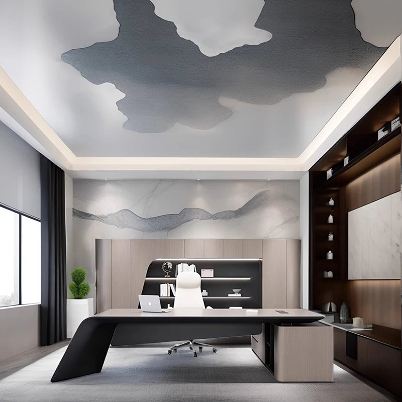 Multifunction Home Furniture Workstation Office Desk Tables Computer Modern Reading Executive Writing Table Tavolino Workshop