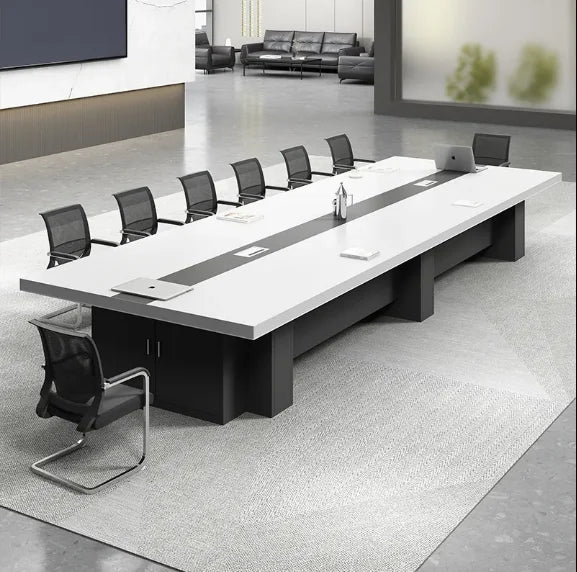 Conference Room Negotiation Table & Chair Set