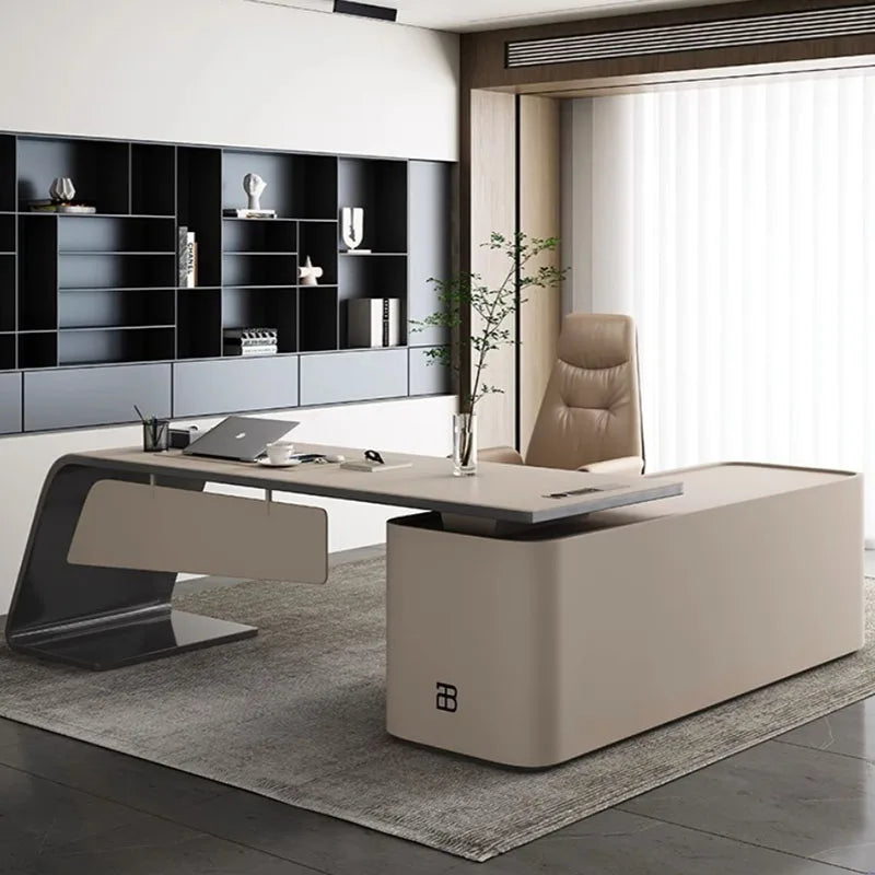 L-Shaped Multifunctional Home Office Desk