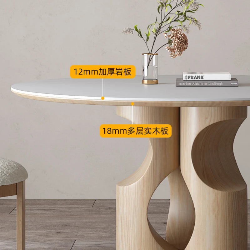 Modern Elegant oval dining Set
