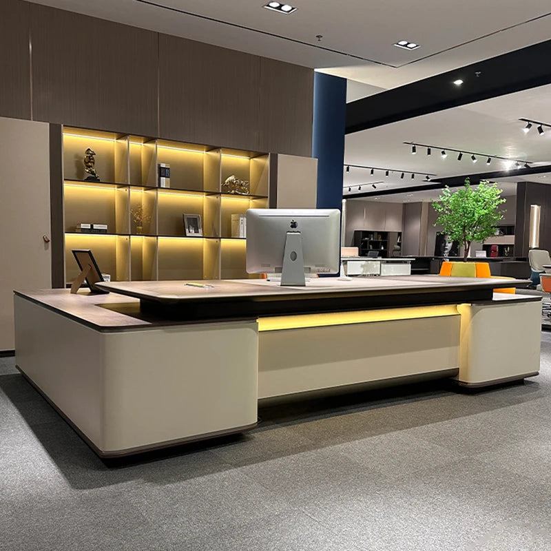 Standing Desk Computer Office Conference Tables Simple Table Reception Corner Executive Study Tavolino Accessories Room Desks