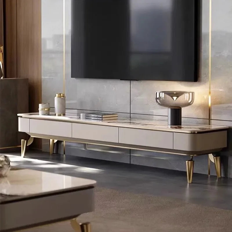 Fireplace Tv Stand Living Room Furniture Cabinet Entertainment Unit Farmhouse Floating Luxury Muebles Tv Media Console China