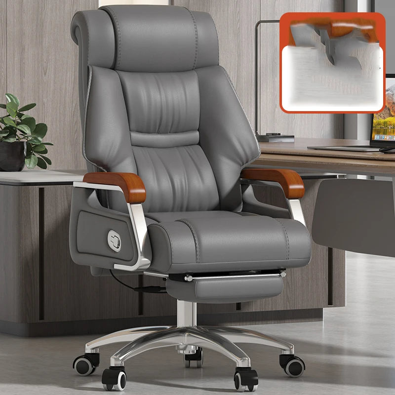 Leather Boss Chair - Comfortable and Durable