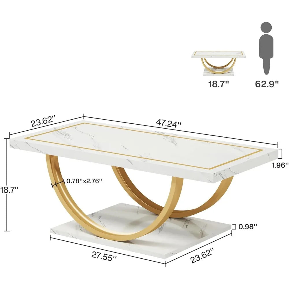 Modern Rectangular Coffee Table