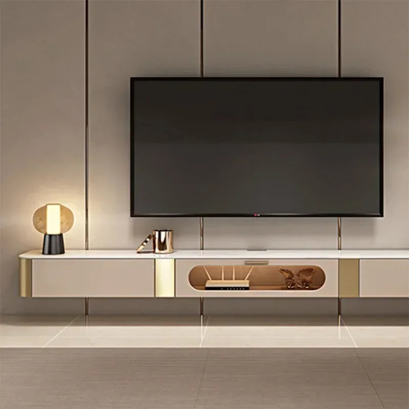 Hanging Console Tv Stands Mobile Shelf Solid Wood Monitor Cabinet Floor Tv Stands Lowboard Moveis Para Casa Salon Furniture