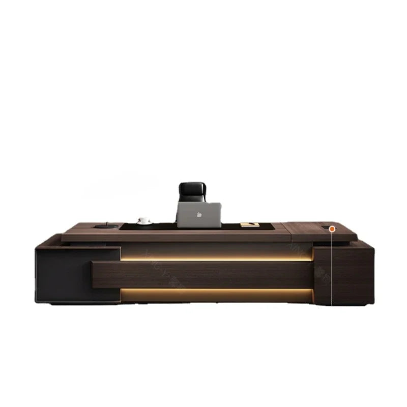 Cute L-Shaped Executive Desk