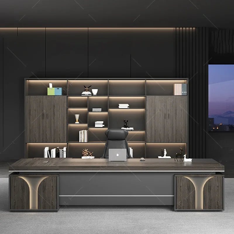 Corner desk for professional and home use