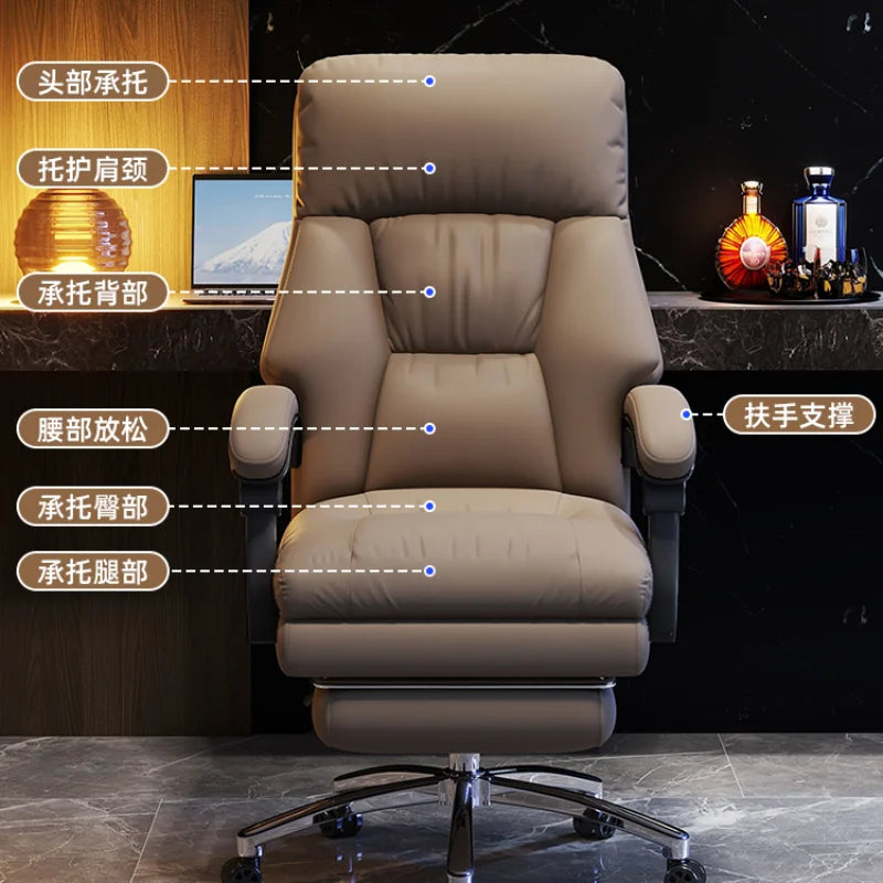 Office Chairs Design Chair Furniture Gamer Pc Relaxation Armchair Rotating Stool Wheels Footrest Armchairs Chaise Backrest Room