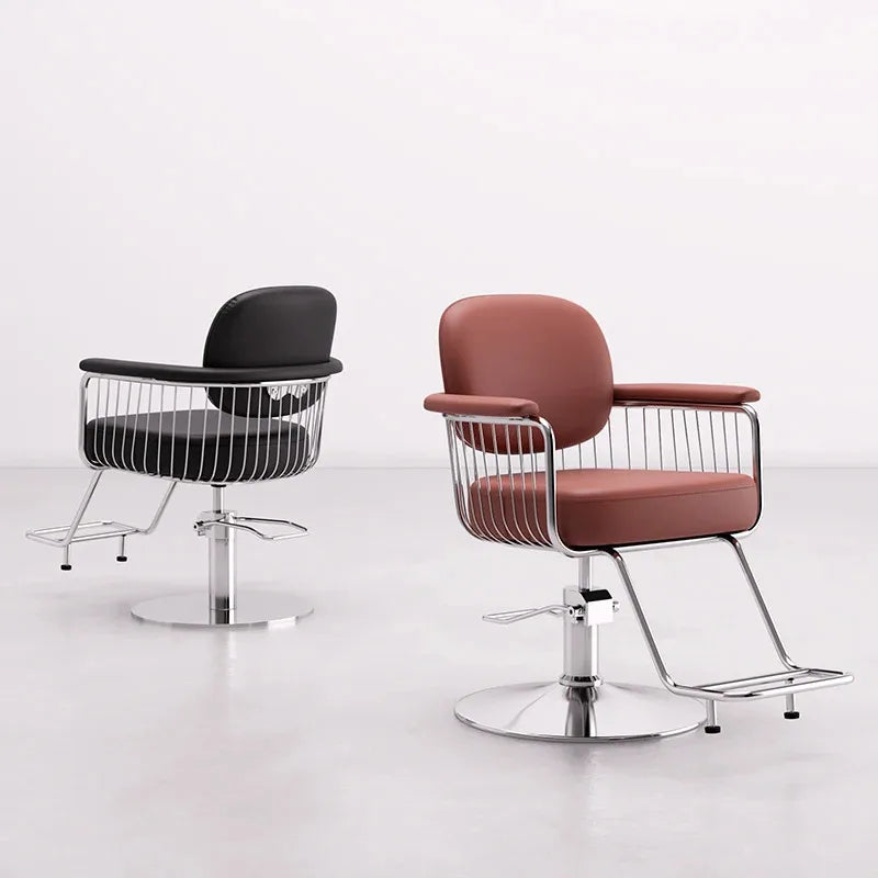 Barbershop Beauty Chair – Reclining Barber Chair, Salon Makeup Stool, Pedicure Chair, Shampoo Silla De Barbero, Tattoo Furniture