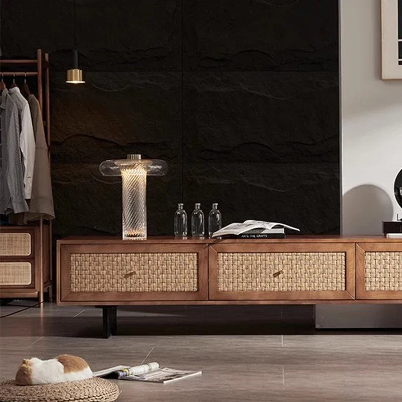 Organizer Furniture Portable Tv Stand Cabinet Floating Modern Complete Living Room Tray Storage Fireplace Gold Meuble Cuisine