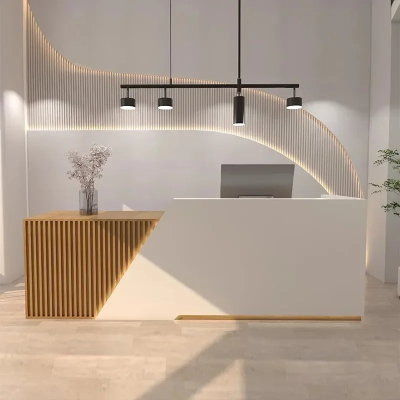 Modern Front Reception Desks and Bar Counters for Hotels, Gyms, and Conferences