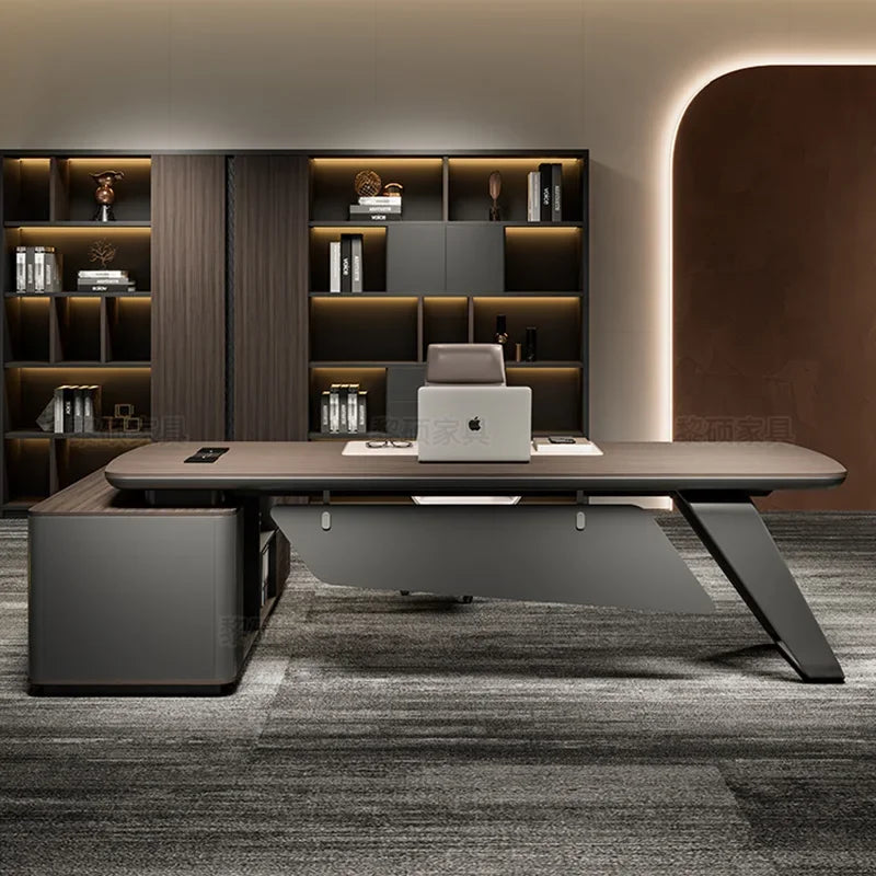 L-Shaped Office Multifunctional Desk
