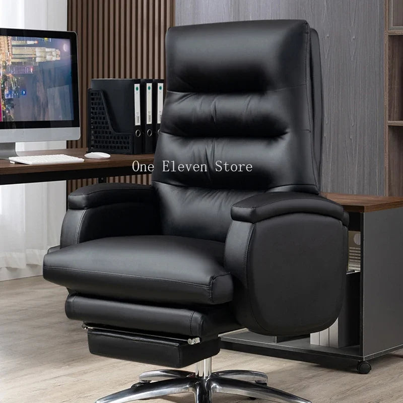 Luxury Ergonomic Computer Armchair – Weightless, Reclining, and Rotating