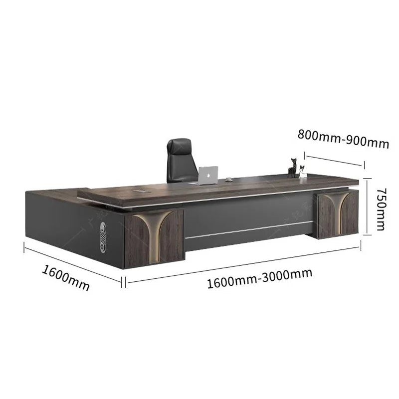 Corner desk for professional and home use