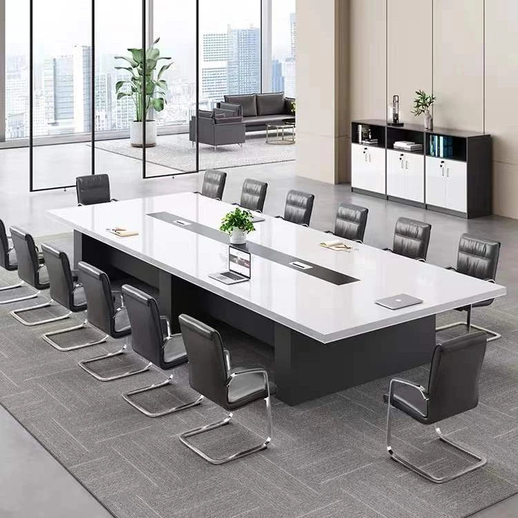 High-end big size 20 person Modern Wooden Conference Meeting table for government