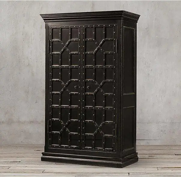 Solid Wood Bedroom Wardrobe