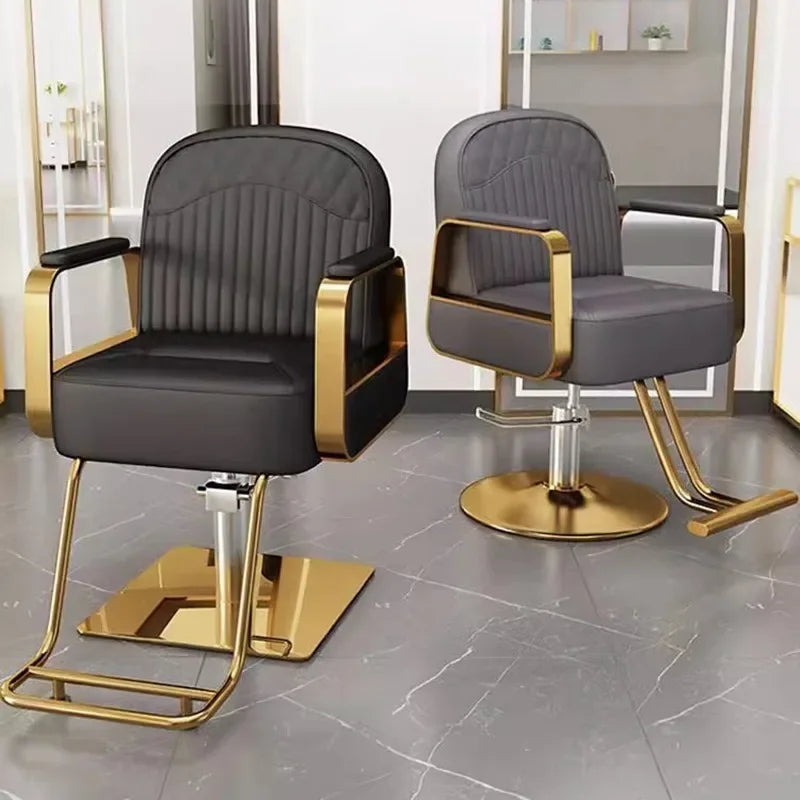 Furniture Manicure Salon Armchair Beauty Master Chair Wheels Beautician Stool Hydraulic Professional Sillas Doradas Pedicure Spa
