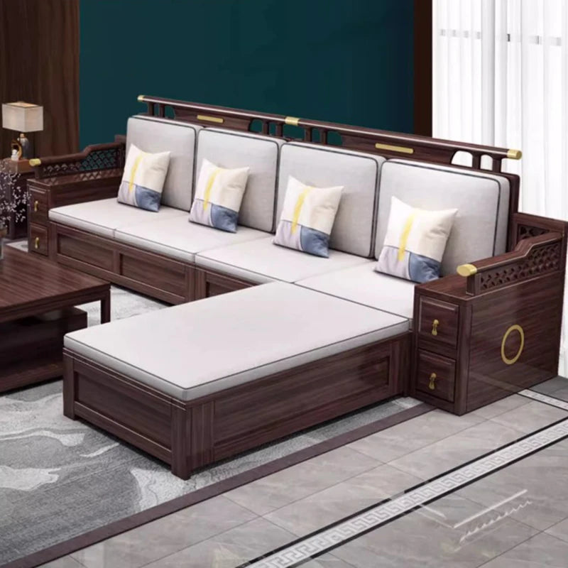 Wood Relaxing Fancy Sofas Living Room Modern Natural Ebony Reading Sofa Lounge Designer Divani Da Soggiorno Furniture Couch