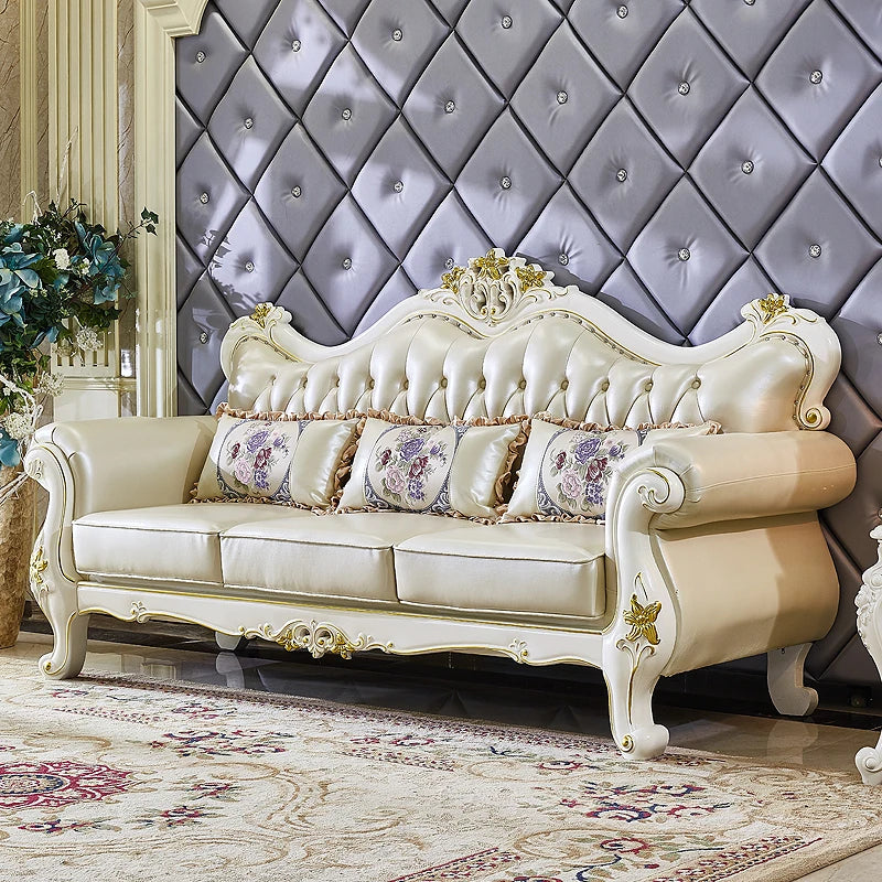 Designer Wood Sofa Chair – Unique Cushion Luxury Recliner in Leather, Nordic Style for Living Room