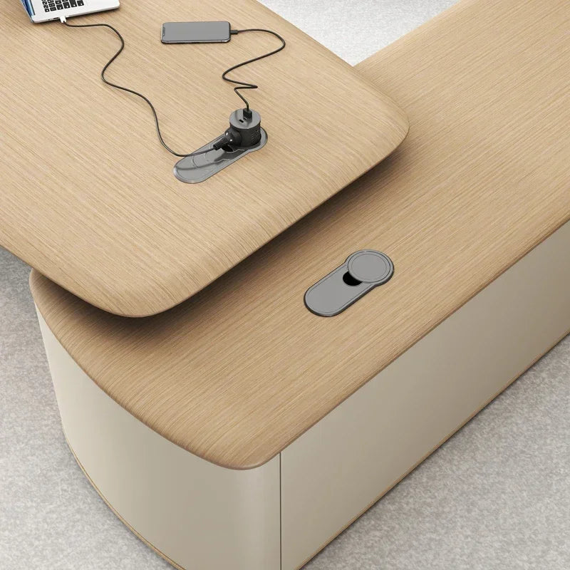 Minimalist Bedroom Desk – Corner Office Workstation, Multifunctional Modern Reading Table, Biurka Komputerowe, Simple Gaming Desk