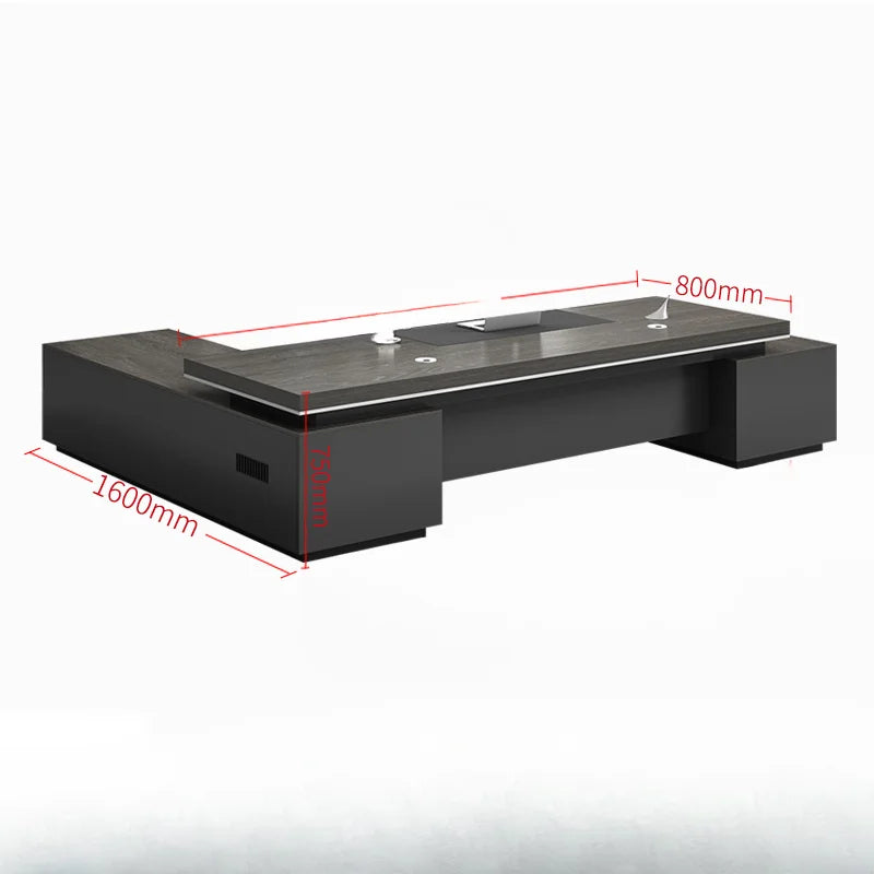 Executive L-Shaped Office Desk