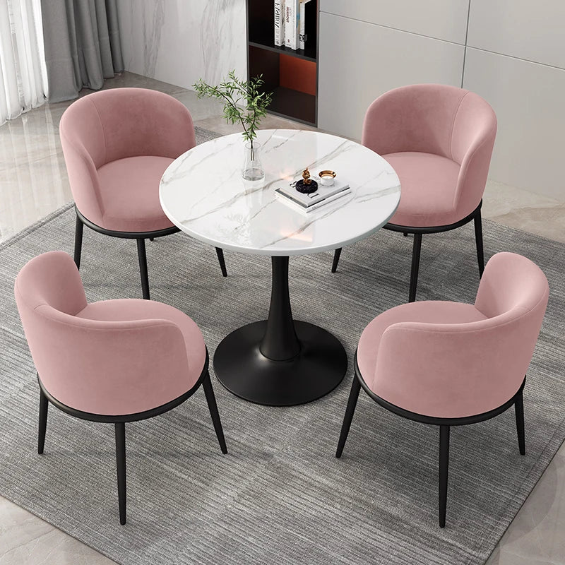 Outdoor Dining Set – Extendable Coffee Table with 4 Chairs