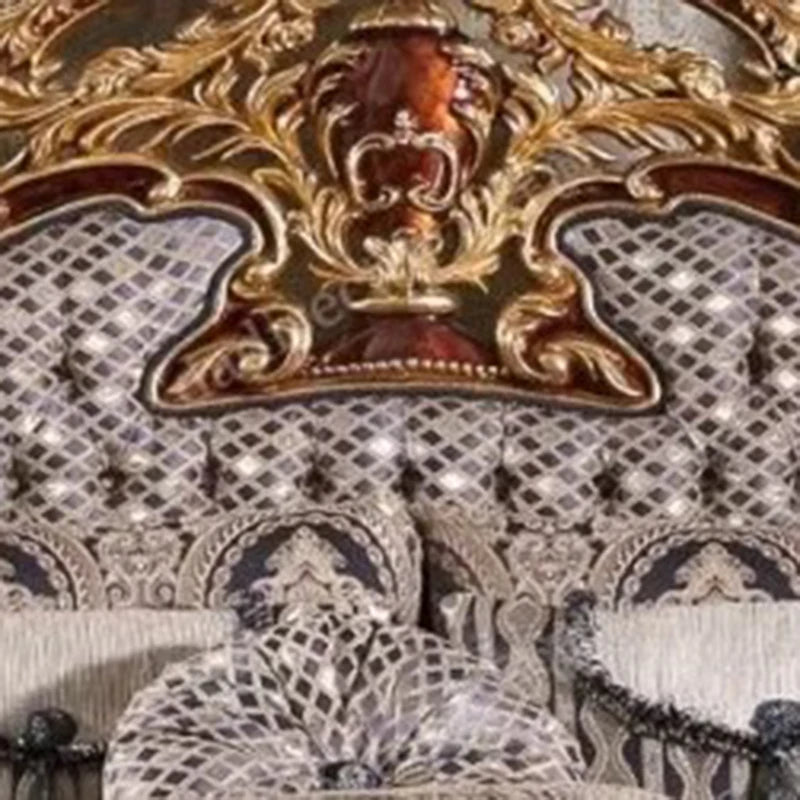 Nordic Wood King Size Bed with Unique Multifunctional Headboard