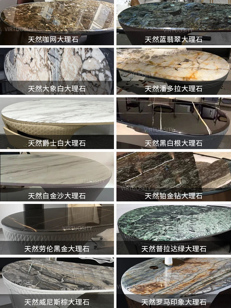 Accessible Luxury Marble Writing Desk – Classy Italian Normcore Design