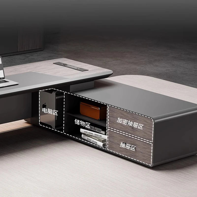 Adjustable and foldable Modern Desk